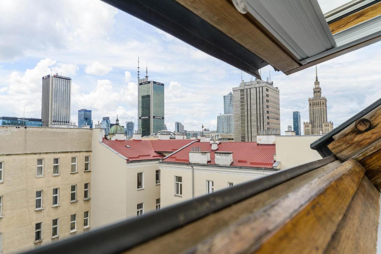 Lumina Lux Apart With A Balcony Near Palace Of Culture And Science Varsó Kültér fotó
